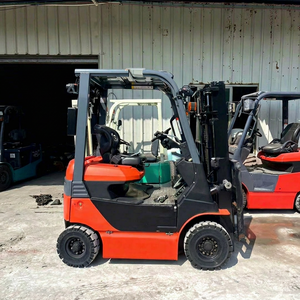 Used Japan Toyota 1.5 Ton forklif Balanced Electric <b>Forklift</b> Lifts 3 Meters for Loading Unloading Stacking and Handling Vehicles - Product Image 1