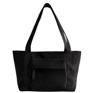 Women`s Canvas Tote Shopping Bags with Custom <b>Printed</b> logo Drawstring Canvas Bag Organic Cotton Custom Tote Embroidery Bag - Product Image 1