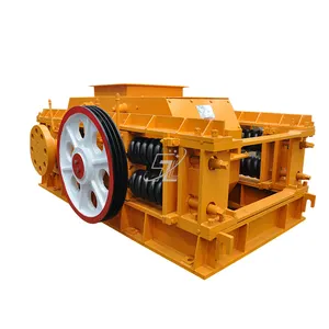 Batu Keras Single Double Gigi Roller Crusher Pembuat Tepung Batu Bara Gigi Roller Crusher