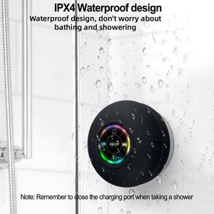 <span class=keywords><strong>Altavoz</strong></span> inalámbrico resistente al agua Audio para baño Dispositivo de escucha para baño Altavoces de ducha portátiles - Product Image 4