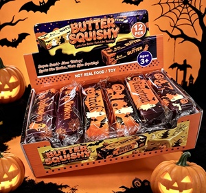 Juguete Antiestrés de Edición Limitada de Halloween, Estilo Anime, de Material PU Ecológico Súper Suave, de Rebote Lento, Tipo Barra de Mantequilla - Product Image 2