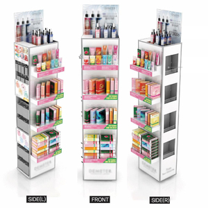 Factory Price High Quality Acrylic Makeup Cosmetic Display Stand For Mall
