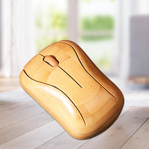 Ratón inalámbrico de bambú con tecnología Bamboo, Mg93-N, óptico, USB, para oficina, hogar, portátil, regalo - Product Image 4