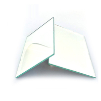 2mm 3mm 4mm 5mm Grand miroir mural à dos en vinyle pour salle de sport