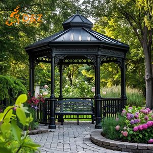 D & Z Art Group หรูหราทนทานสูงศาลาเหล็กสแตนเลสคุณภาพสูงพร้อมดีไซน์ทันสมัยทันสมัย - Product Image 4