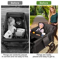 Accessoire en gros pour poussette Wonderfold W2 W4, plateau à collation universel pour poussette