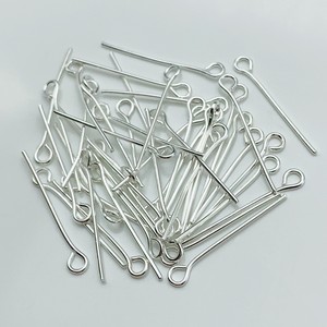 Alfiler de joyería con forma de 9, aguja de hierro electrochapada para accesorios de abalorios DIY - Product Image 2