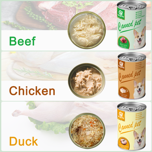 İnsanlar İçin Uygun Köpek Maması Atıştırmalık Yüksek Proteinli Köpek Maması Sığır Tavuk Ördek Aromalı Köpek Yaş Maması - Product Image 2