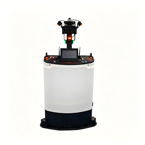 Chariot élévateur AGV intelligent pour usine, chariot élévateur électrique robuste, équipement de manutention de <span class=keywords><strong>palettes</strong></span> automatique sans conducteur - Product Image 1