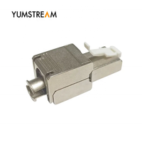 Connecteurs modulaires RJ45 Cat 6A Cat6A Ethernet sans outil, mini, blindés, FTP, 8P8C