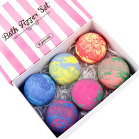 Boule de Bain Vente en Gros Bombes de Bain Naturelles pour Enfants Coffret Cadeau Bain Spa Pas Cher Fizzies Soins du Corps Bio