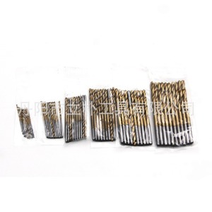 Mr <b>Drill</b> Titanium Plated Twist <b>Drill</b> <b>Bits</b> 1mm-3.5mm Metric Jobbers Length For Nonferrous Metals - Product Image 1