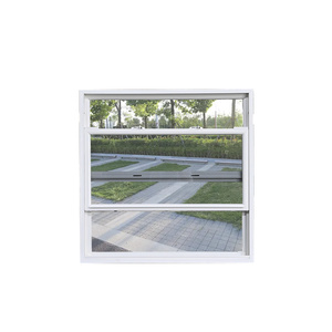 Windproof Double Glaze Vertical Sliding Single Hung <strong>Upvc</strong> Vinyl <strong>windows</strong> Pvc Hung <strong>Window</strong> <strong>Frame</strong> <strong>Upvc</strong> Double Glazed <strong>windows</strong> - Product Image 5