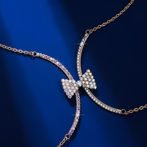 Nuova Moda all'Ingrosso: Sexy Collana con Reggiseno a Farfalla con Diamanti Lucenti per Donne Appassionate di Lusso - Product Image 5