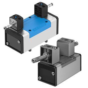 วาล์วโซลินอยด์คู่แบบสองตำแหน่ง รุ่น JMFDH ซีรีส์ FESTO ของแท้ 5/2 ทาง วาล์วควบคุมทิศทางลมแบบไบสเตเบิล IP65 - Product Image 1