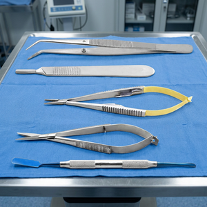 Grip Surgical GS-NH-0010 <b>Optical</b> Equipment Manual Power Source 90D 75D 20D Aspherical Retinal Lens <b>Instrument</b> Set Hospital - Product Image 6