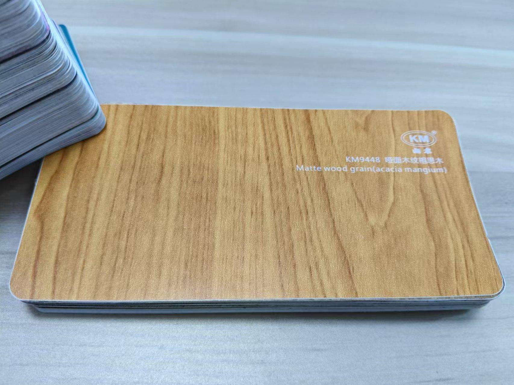 Matte wood grain(acacia mangium)