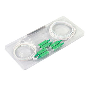 Softel FTTx Fabricantes Baja pérdida de inserción SC/APC 2*4 Divisor de PLC de fibra óptica - Product Image 2