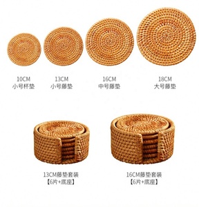 จานหวายสานด้วยมือธรรมชาติสำหรับเก็บผัก - Product Image 4