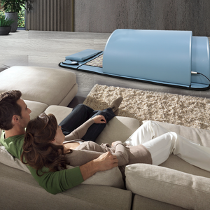 เตียงทำความร้อนที่มีคุณภาพสูงต่ำ EMF เจอร์เมเนียมและทัวร์มาลีนสปาแคปซูลโฟตอนแสงอินฟราเรดซาวน่าโดม - Product Image 6