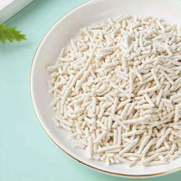 Litière agglomérante écologique au tofu, absorption rapide, sans poussière, avec fonction désodorisante, 5 kg, litière mixte pour plusieurs chats