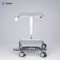 Plateforme de chariot pour densitomètre osseux à ultrasons avec porte-gobelet réglable, scanner de densité osseuse pour hôpitaux et cliniques, vente en gros OEM