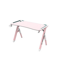 2024 nouveau Design ergonomique blanc bureau Pc pas cher Gamer jeu ordinateur Table rvb bureau de jeu pour bureau à domicile
