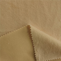 Tissu en polyester velours imprimé à pois super doux 230 g/m² 1 mm de hauteur, résistant aux taches, pour textiles de maison, sacs et jouets