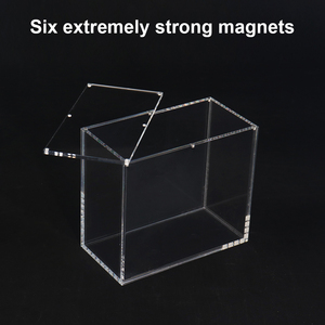 Bán buôn tùy chỉnh uv-proof <span class=keywords><strong>Acrylic</strong></span> Hộp TCG Elite huấn luyện viên hộp etb <span class=keywords><strong>Acrylic</strong></span> hiển thị đứng nam châm mạnh mẽ Bộ sưu tập bảo vệ trường hợp - Product Image 2