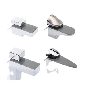 <b>Adjustable</b> Glass Clip Zinc Alloy Modern Minimalist <b>Shelf</b> Support For Glass Panel Fixing - Product Image 2