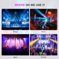 Projecteur LED 3-en-1 300W à tête mobile BSW RGBW Beam/Spot/Wash avec prisme DMX512 IP20 en aluminium Ra90 CRI élevé pour scènes de mariage – Vente directe usine
