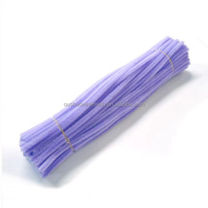 30cm 100PCs Colorido Chenille Stem Fuzzy Wire Handcraft Limpiadores <span class=keywords><strong>de</strong></span> tuberías - Product Image 4