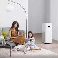 Original pour le nouveau purificateur d'air électrique Mi Home 4 MAX OLED avec écran tactile intelligent, affichage de l'air frais, application Mijia WIFI