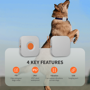 Recordatorios de Adiestramiento para Perros, Solo Vibración, para Cachorros Mayores con Problemas de Audición, Equipo de Salud Canina, Sin Descargas, Sin Golpes, <span class=keywords><strong>Collar</strong></span> Electrónico para Mascotas - Product Image 3