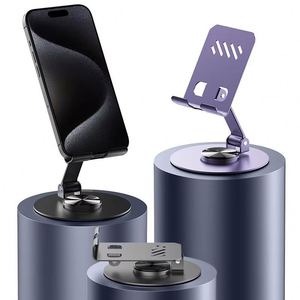 Xx446 Universal Mobile Holders Collapsible Retractable Tablet <b>Pc</b> Desktop Mounts Metal Phone <b>Stand</b> With Custom Logo - Product Image 2