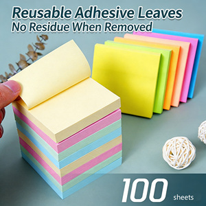 Notas Adhesivas para Mensajes <span class=keywords><strong>de</strong></span> Oficina Escolar, Notas Adhesivas <span class=keywords><strong>de</strong></span> Colores Duraderas que se Pueden Pegar, Venta al por Mayor - Product Image 1