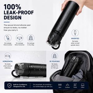 Bouteille d'eau sportive en aluminium 800 ml avec couvercle, logo personnalisé, pour la gym, le cyclisme, les voyages, les événements et le marketing de marque - Product Image 3