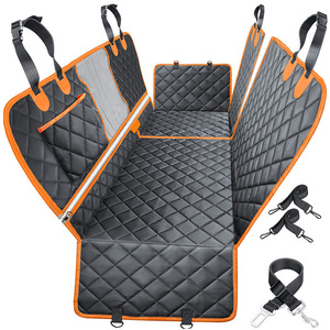 Housse de siège auto pour <span class=keywords><strong>chien</strong></span> de haute qualité 4 en 1 en Oxford 600D imperméable avec fenêtre en maille en mousse, ajustement universel, hamac de voiture extérieur, vente en gros - Product Image 1