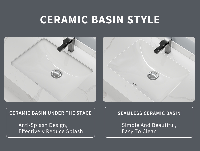 80cm+Under Ceramic basin