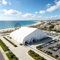 Tente de conférence en aluminium imperméable TFS pour 500 personnes, tente d'exposition extérieure pour grand événement commercial
