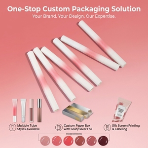 <span class=keywords><strong>Brillo</strong></span> <span class=keywords><strong>Labial</strong></span> Vegano con Purpurina, Hidratante, Transparente, Maquillaje <span class=keywords><strong>Labial</strong></span> de Larga Duración, Colección de Brillos Labiales con Tinte Duradero - Product Image 3