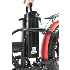 Completa bicicleta gorda montaña plegado bicicleta eléctrica con batería reemplazable - Product Image 4