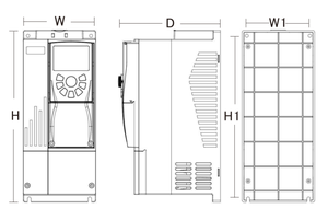 用于压缩机新一代VFD的三相5.5kw 7.5hp IP54逆变器<span class=keywords><strong>M</strong></span>驱动永磁电机Variador De freguencia - Product Image 2