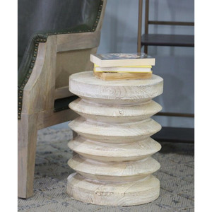 Tavoli consolle eleganti in legno massello da 18 \ "HMS marrone - Product Image 4