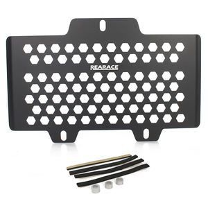 Waximoto apto para <span class=keywords><strong>Royal</strong></span> <span class=keywords><strong>Enfield</strong></span> Himalayan 450 2024 Aftermarket aluminio radiador cubierta protectora rejilla Protector - Product Image 3