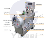 Machine à découper, trancher et râper les légumes racines, électrique, automatique, PLC, pour carottes, oignons, pommes de terre