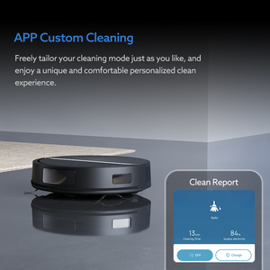 Robot aspirateur et serpillière combinés, aspiration puissante 3000 Pa, cartographie LDS, contrôle via application Wi-Fi, nettoyage humide et sec, moteur sans balais pour le nettoyage domestique - Product Image 6