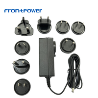 Adaptateur secteur interchangeable 12V 3.5A 4A 15V 3A 24V 2A US EU UK AU PSE KC SAA BIS Indien