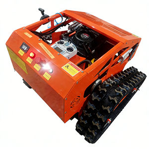 Tondeuse à gazon robotisée à chenilles à rayon de braquage nul, multifonctionnelle, sans fil, autopropulsée, pour couper les mauvaises herbes et l'herbe - Product Image 2