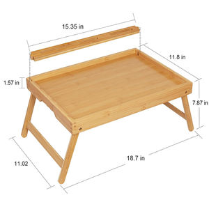 <span class=keywords><strong>Plateau</strong></span> <span class=keywords><strong>de</strong></span> <span class=keywords><strong>lit</strong></span> pliable en bambou, rustique, durable, personnalisé, pour ordinateur portable, <span class=keywords><strong>plateau</strong></span> à collation, <span class=keywords><strong>plateau</strong></span> à café, <span class=keywords><strong>plateau</strong></span> <span class=keywords><strong>de</strong></span> petit-déjeuner, pour canapé, vente en gros - Product Image 2